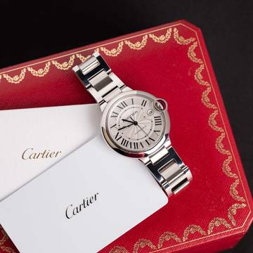  Cartier Ballon Bleu 40mm De Cartier Automatic 40 Mm 40mm Full Set 