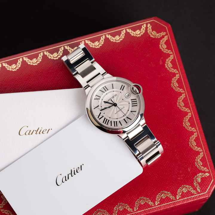  Cartier Ballon Bleu 40mm De Cartier Automatic 40 Mm 40mm Full Set 