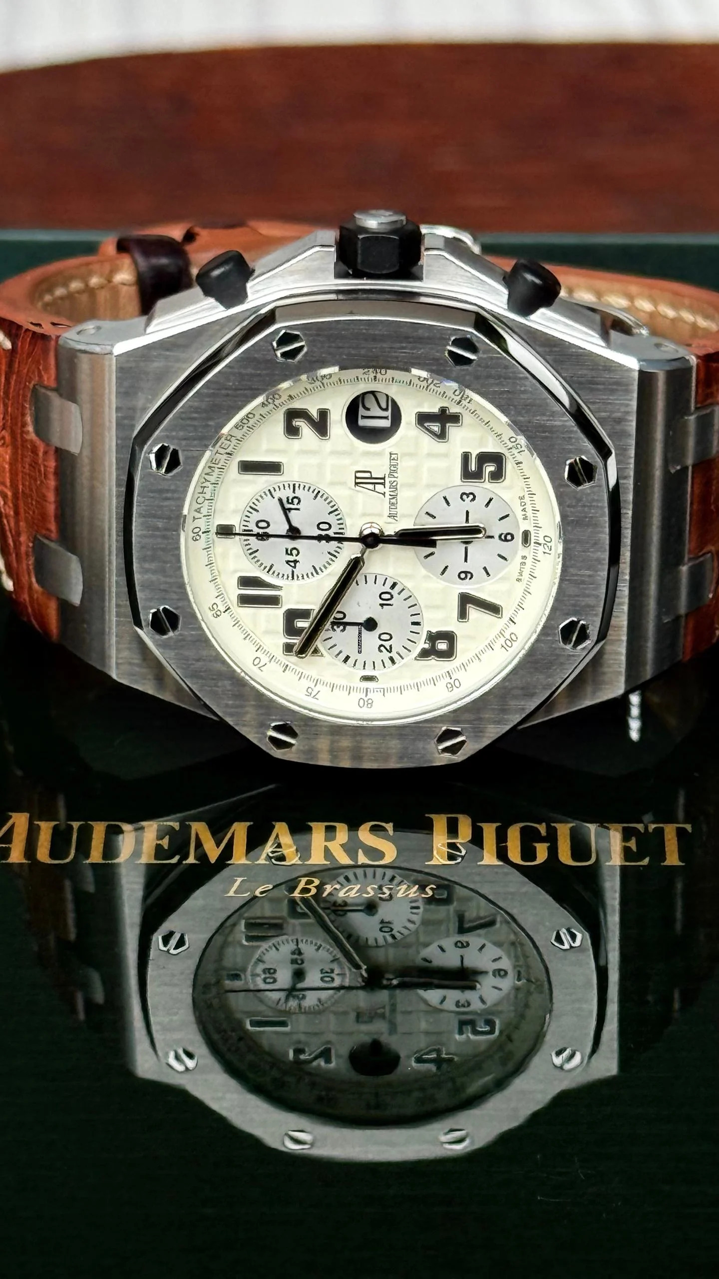  Audemars Piguet Royal Oak Offshore Chronograph Safari German Fullset New serviced Collectors piece 