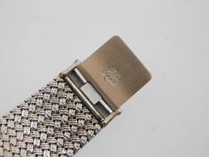 Thumbnail von Rolex Cellini 18 Karat Weißgold Rolex Cellini Skylight Herrenuhr mit orig Brilantbesatz 30 x 29 mm blaues Degradee Blatt im Traumzustand