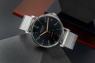Thumbnail von NOMOS Tangente Neomatik Sport Stahl Automatik Herrenuhr Ref. 581 Box & Papiere 2019