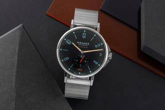 Thumbnail von NOMOS Tangente Neomatik Sport Stahl Automatik Herrenuhr Ref. 581 Box & Papiere 2019