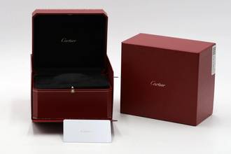 Thumbnail von Cartier Santos Dumont Black Lacquer Handaufzug Herrenuhr Ref. WSSA0046 B&P 2024