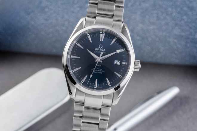  Omega Seamaster Aqua Terra 150M Co-Axial Automatik Stahl 2503.80.00 Papiere 2005 