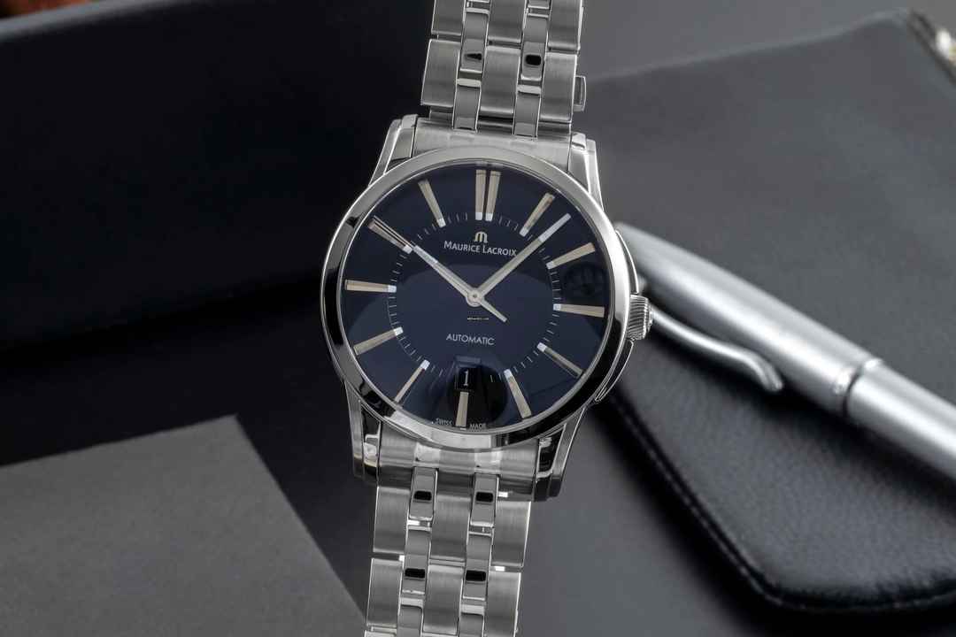  Maurice Lacroix Pontos Date Stahl Automatik Herrenuhr Ref. PT6148 