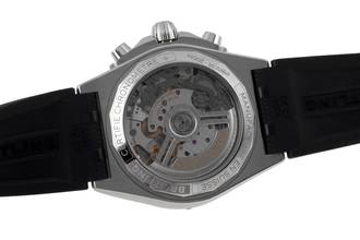 Thumbnail von Breitling Chronomat Chronograph Stahl / Platin Ref. PB0134101C1S1