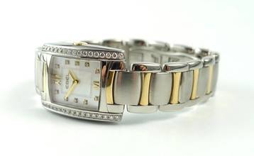 Thumbnail von Ebel Brasilia Mini Stahl/Gelbgold Perlmutt-ZB Brillanten Full Set 2019