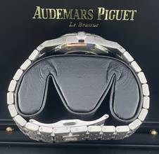 Thumbnail von Audemars Piguet Royal Oak Selfwinding 39mm (TOP CONDITION White Dial) +EXTRACT PAPERS from AP + Service Invoice AP Vienna (RO&RO)