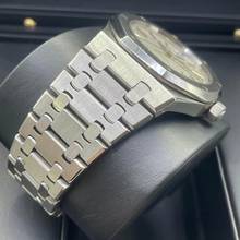Thumbnail von Audemars Piguet Royal Oak Selfwinding 39mm (TOP CONDITION White Dial) +EXTRACT PAPERS from AP + Service Invoice AP Vienna (RO&RO)