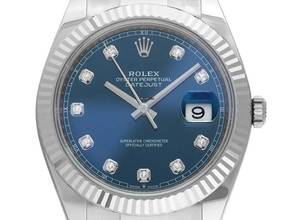 Thumbnail von Rolex Datejust 41 Ref.126334 2019 Full Set wie Neu Datejust Diamanten Stahl 18kt Weißgold