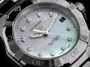 Thumbnail von TAG Heuer Aquaracer Professional 200 Solargraph Ref.WBP1313.BA0005 2025 Full Set Ungetragen Aquaracer Professional 200 Solargraph Perlmutt Diamanten