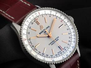 Thumbnail von Breitling Navitimer Ref.A17327211G1P1 2025 Full Set Ungetragen Navitimer Automatic Krokoleder Faltschließe