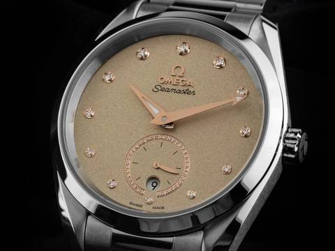  Omega Seamaster Aqua Terra Ref.220.10.38.20.59.0012025 Full Set Ungetragen Seamaster Aqua Terra Diamanten 