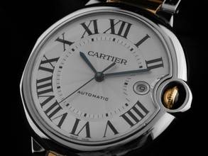 Thumbnail von Cartier Ballon Bleu 42mm GM Ref.3001 2009 Full Set sehr gut Vintage Ballon Bleu GM großes Modell