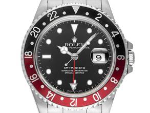 Thumbnail von Rolex GMT-Master II Ref.16710 1991 LC 100 Full Set sehr gut Vintage GMT Master II Coke