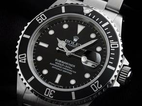 Thumbnail von Rolex Submariner Date Ref.16610 1990 Full Set sehr gut Vintage Submariner Date