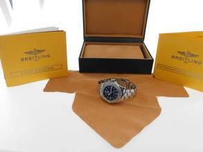 Thumbnail von Breitling Colt Oceane II Damenuhr mit schwarzem Zifferblatt 33 mm wie Neu. original Papiere TOP