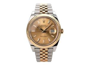 Thumbnail von Rolex Datejust 41 Edelstahl Gelbgold 126333 Champagner Jubilee-Band