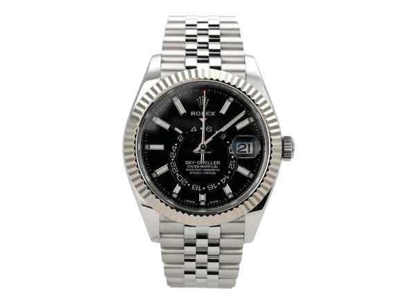  Rolex Sky-Dweller 326934 Schwarz Jubile-Band 