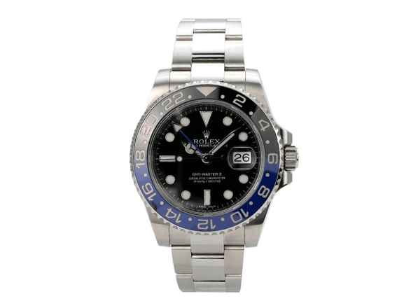  Rolex GMT-Master II Edelstahl Ref. 116710BLNR 