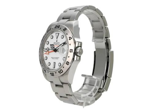  Rolex Explorer II 42 Edelstahl Ref. 226570 Zifferblatt Weiß 