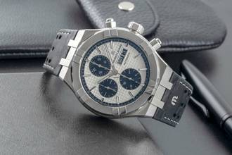 Thumbnail von Maurice Lacroix AIKON Chronograph Stahl Automatik Ref. AI6038-SS001-130 B&P 2021