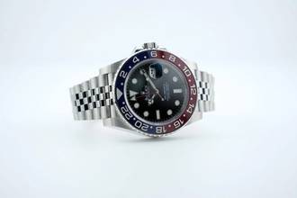 Thumbnail von Rolex GMT-Master II Pepsi - Jubilee Bracelet - Official Rolex Service 12/25 - Official Rolex Warranty 12/27 - With Box - 126710BLRO