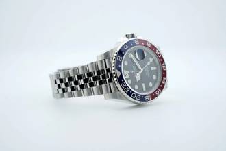 Thumbnail von Rolex GMT-Master II Pepsi - Jubilee Bracelet - Official Rolex Service 12/25 - Official Rolex Warranty 12/27 - With Box - 126710BLRO