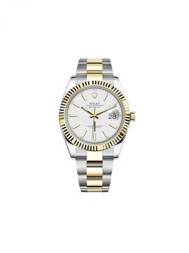  Rolex Datejust 41 Oyster Bracelet Bicolor White Dial CPO 126333 2020 