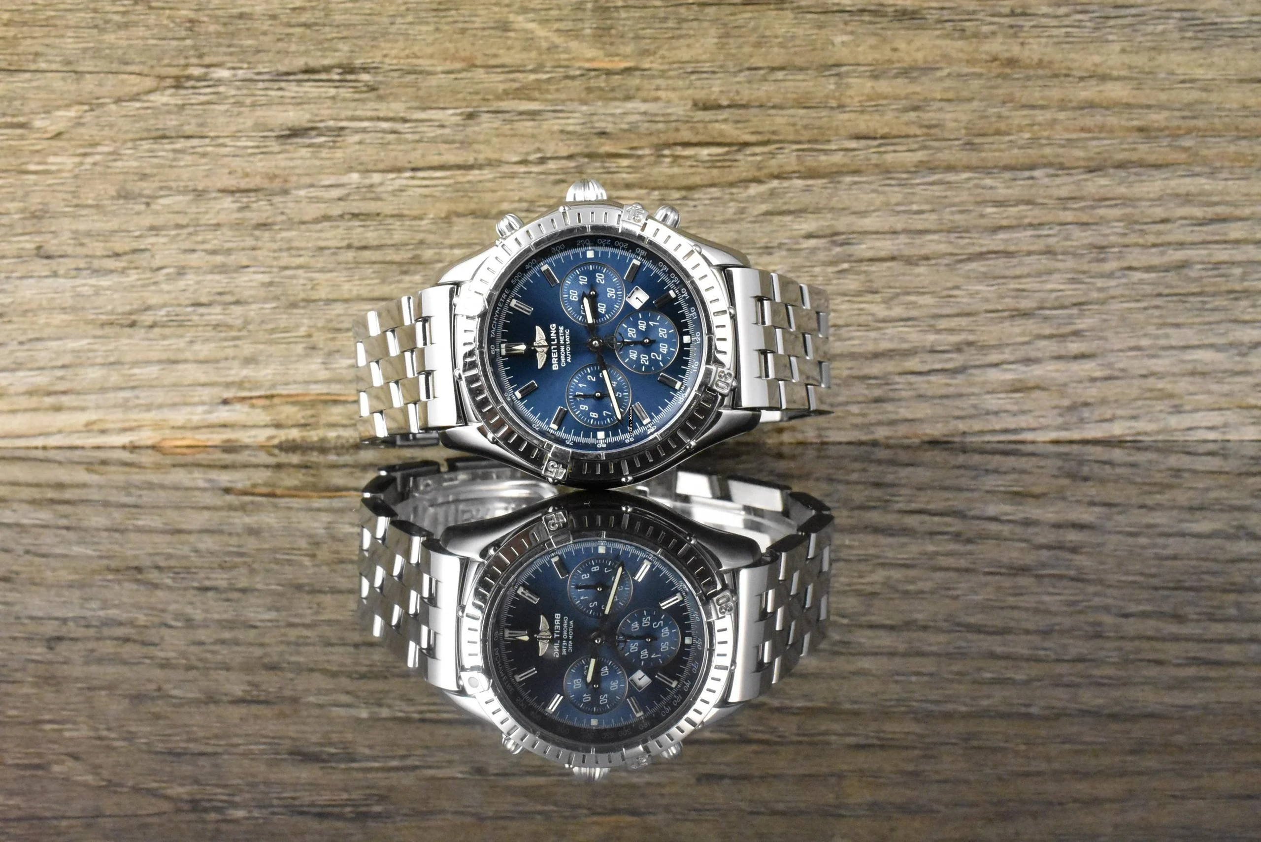  Breitling Shadow Flyback A35312 Blue - Automatik 
