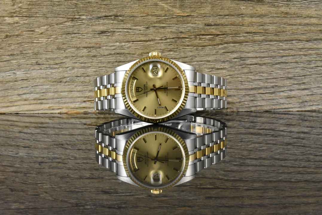  Tudor Prince Date Day 76213 Automatik Stahl / Gold - 2009 