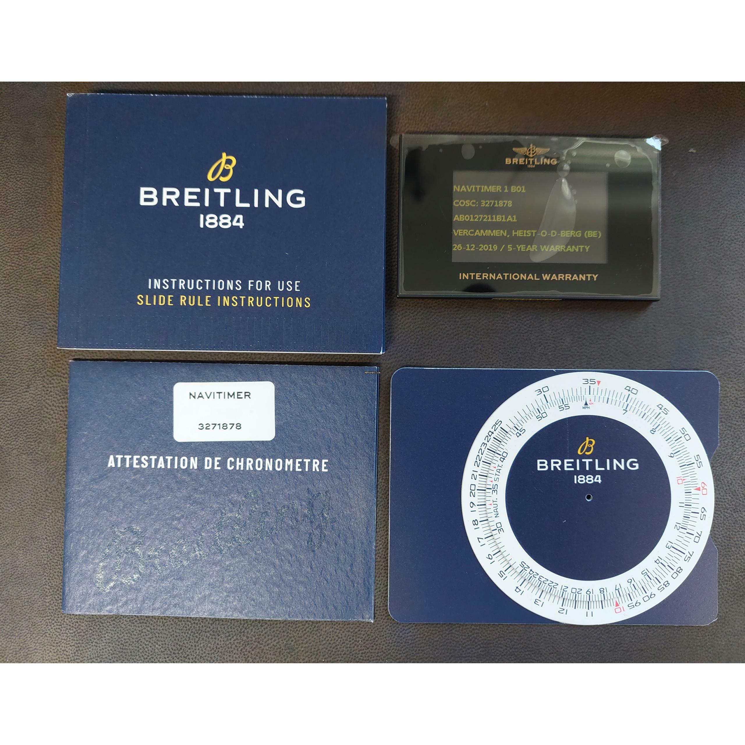 Thumbnail von Breitling Navitimer Full Set
