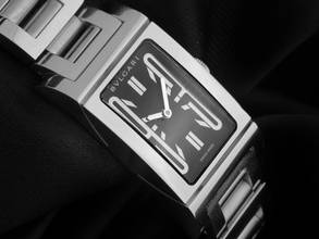 Thumbnail von Bulgari Rettangolo Ref.RT39SSD 2001 original Box wie Neu Vintage Rettangolo