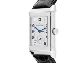 Thumbnail von Jaeger-LeCoultre Reverso Grande Taille großes Model Ref.270862 1996 Full Set wie Neu Vintage Reverso Grande Taille GM großes Modell Krokoleder Faltschließe