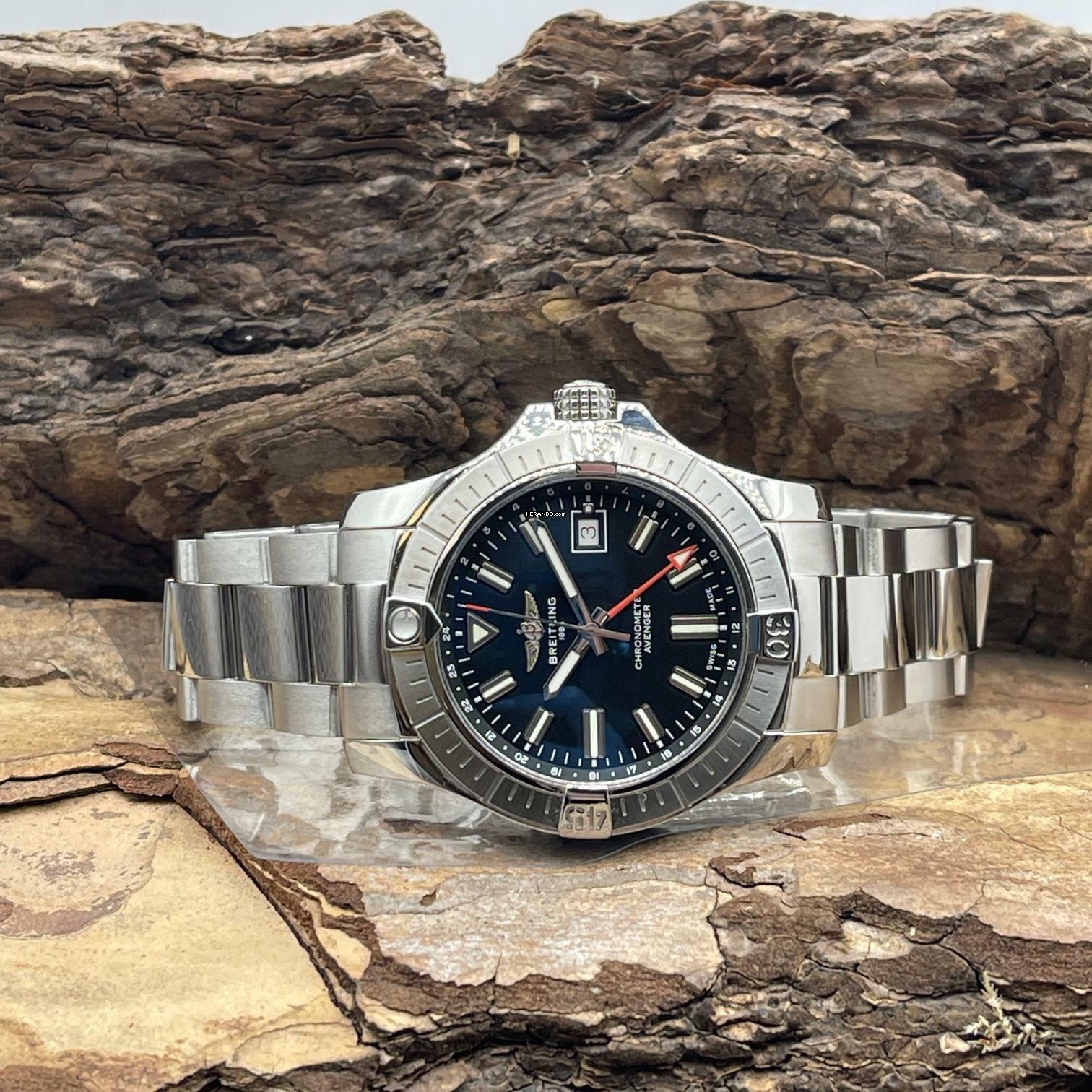 Thumbnail von Breitling Avenger Automatic Gmt 43 Full Set