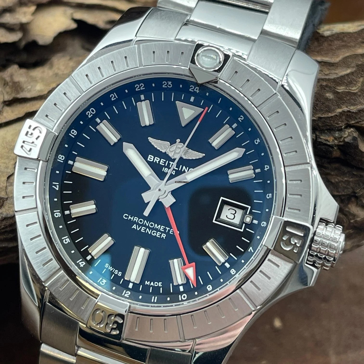 Thumbnail von Breitling Avenger Automatic Gmt 43 Full Set