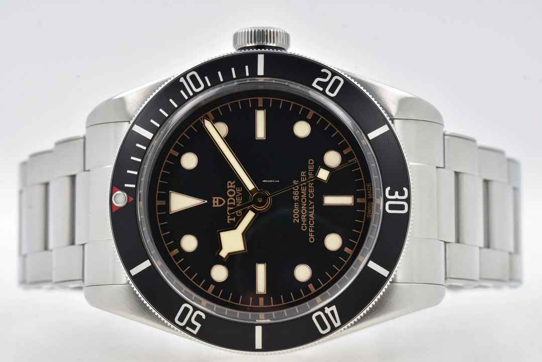  Tudor Black Bay Heritage Black Bay Black Stahlband 79230N 