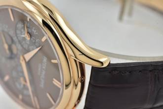 Thumbnail von Patek Philippe Perpetual Calendar 18k pink gold Roségold LC100 5140R-001