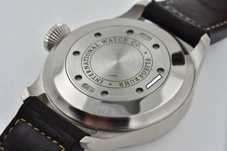 Thumbnail von IWC Große Fliegeruhr Big Pilot 7 days 18k White Gold IW500402 Weißgold 186g