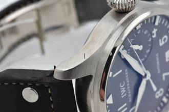 Thumbnail von IWC Große Fliegeruhr Big Pilot 7 days 18k White Gold IW500402 Weißgold 186g