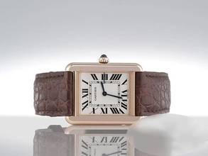 Thumbnail von Cartier Tank Solo Edelstahl Rosegold 750 2018 W5200024 Stahl 18kt Rose Gold Damen