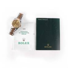 Thumbnail von Rolex Datejust 36 Steel/Gold Champagne Diamond Dial