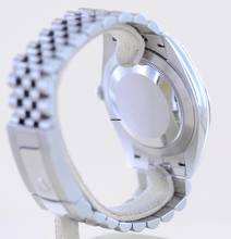 Thumbnail von Rolex Datejust 41 Stahl Jubiléband Azzuro blue roman Dial 41mm B+P Top