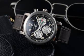 Thumbnail von Chopard Mille Miglia Chronograph Automatik Titan Herrenuhr Ref. 8407