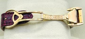 Thumbnail von Chopard Imperiale 18Kt.Yellowgold Ruby/Diamonds Factory Setting Top Condition with box 33mm Quartz rare Piece