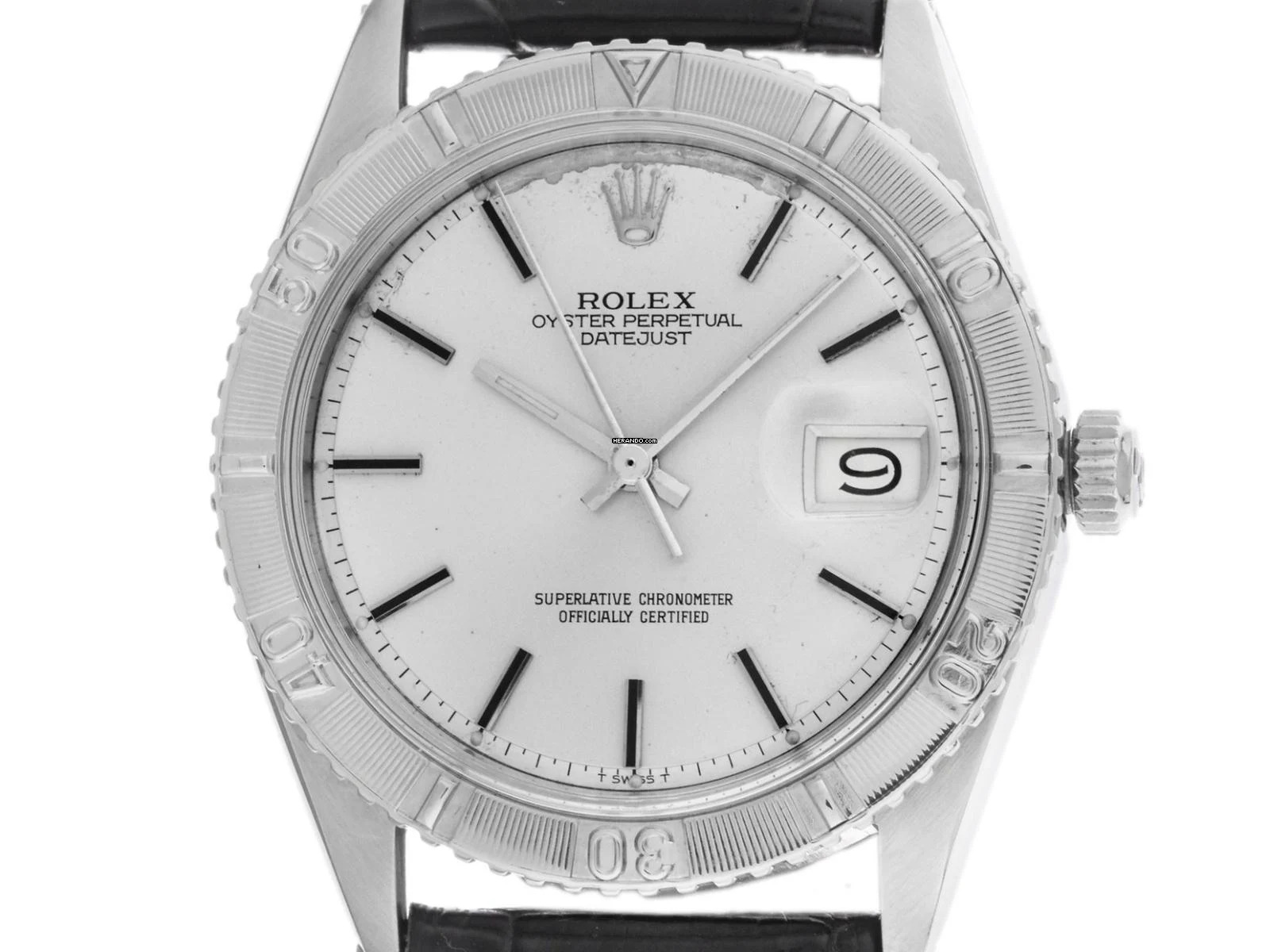 Rolex Datejust Turn-O-Graph Turn-O-Graph Ref.1625 1970 Box&Beschreibung sehr gut Vintage Datejust Turn-O-Graph Thunderbirth open 6/9