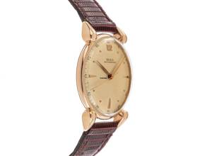 Thumbnail von Doxa Antimagnetique 1936 sehr gut Vintage Antimagnetique 14kt Roségold