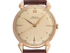 Thumbnail von Doxa Antimagnetique 1936 sehr gut Vintage Antimagnetique 14kt Roségold