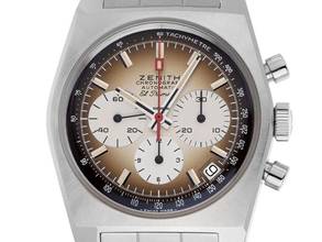 Thumbnail von Zenith El Primero Chronomaster Revival El Primero A385 Ref.03.A384.400/385.M385 2024 Full Set Ungetragen Chronomaster