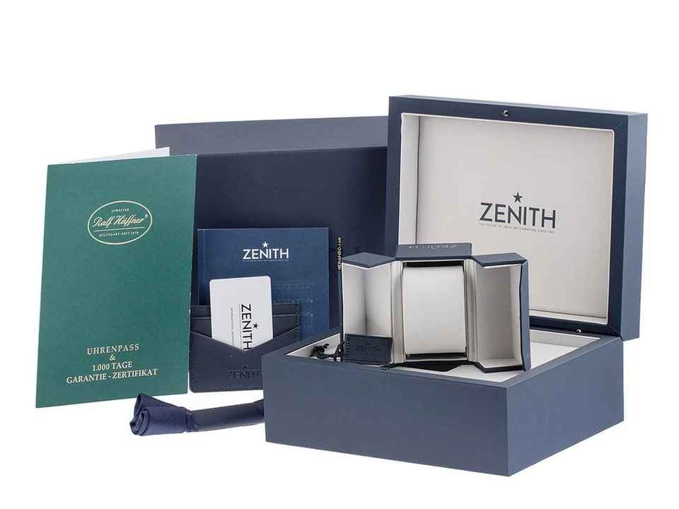  Zenith El Primero Chronomaster Revival El Primero A385 Ref.03.A384.400/385.M385 2024 Full Set Ungetragen Chronomaster 